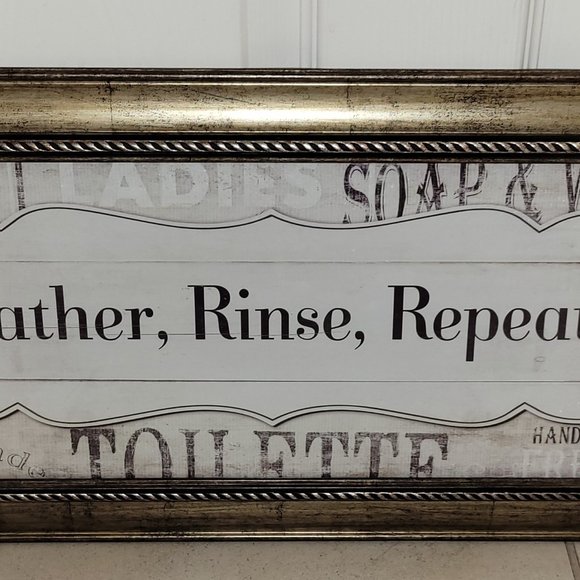 Kirklands Wall Decor Bathroom Wall Art Poshmark